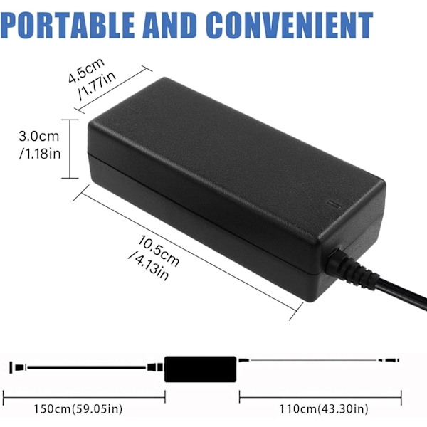 65W AC-sovitin 19V 3.42A laturi Toshiba Satellite C855 C875 C55 C655 PC-virtalähdesovittimelle