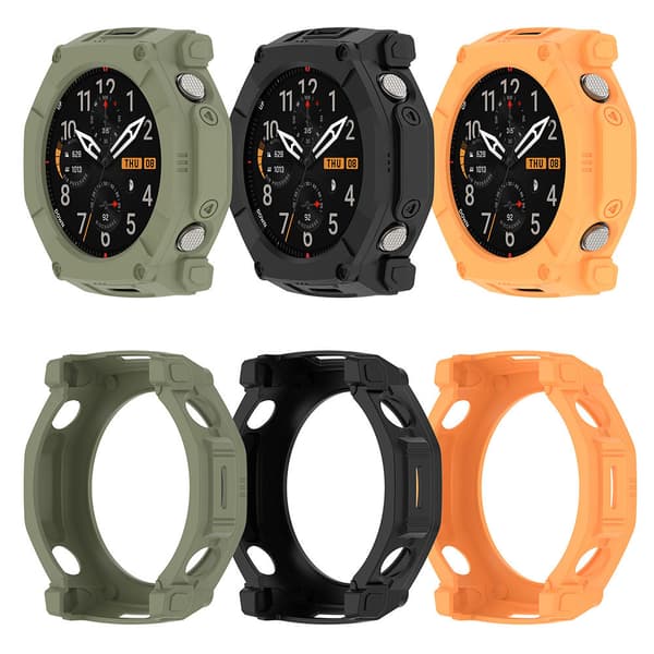 Suojakotelo Amazfit T-Rex Ultra 2 vihreä