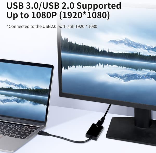 USB–HDMI-muunnin, HD-videoadapteri, hopea