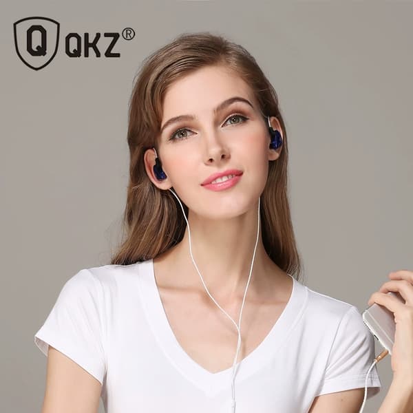 QKZ CK5 Kablede Hodetelefoner Transparent