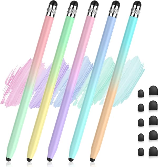 Stylus-kynä iPadille/iPhonelle/Androidille/Samsungille (5 kpl)