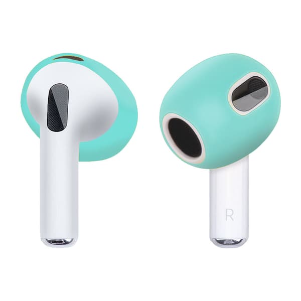 Ørepropper til AirPods3 silikone 3 par (mintgrøn)