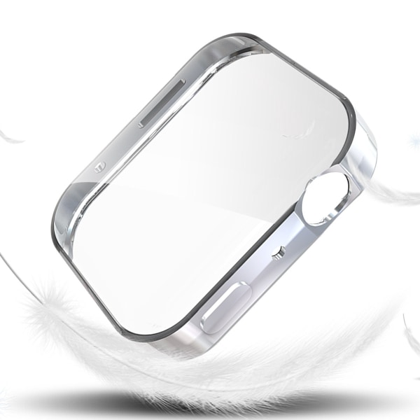 Lämpligt För Xiaomi Mi Watch Lite Skyddsfodral Silver