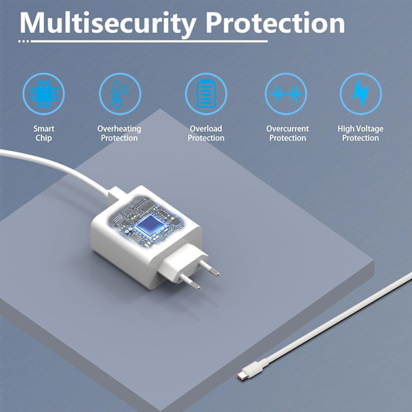 67W USB C Snabbladdare för Xiaomi 12S 13 13T Ultra 12 Lite 12X, med 1M USB C-kabel