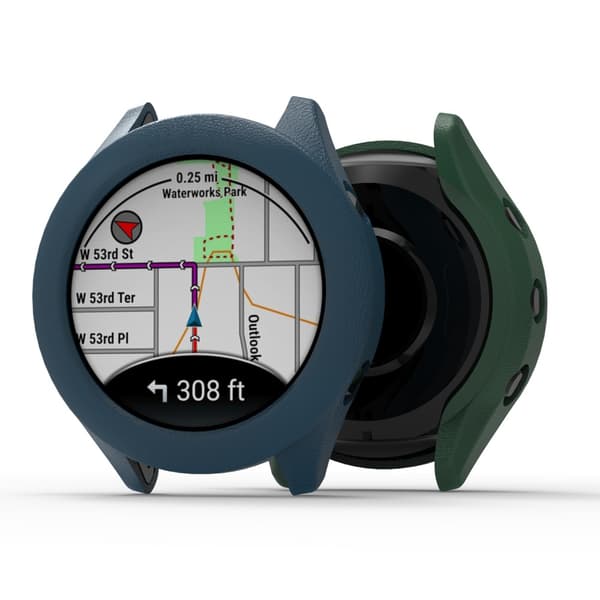 Skyddsfodral för Garmin Forerunner 570 42mm (Mörkgrön)