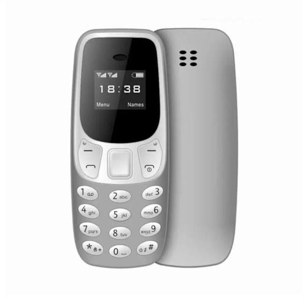 L8Star Dmg Bm10 Mobiltelefon Trådlös Äldre Mobiltelefon Grå