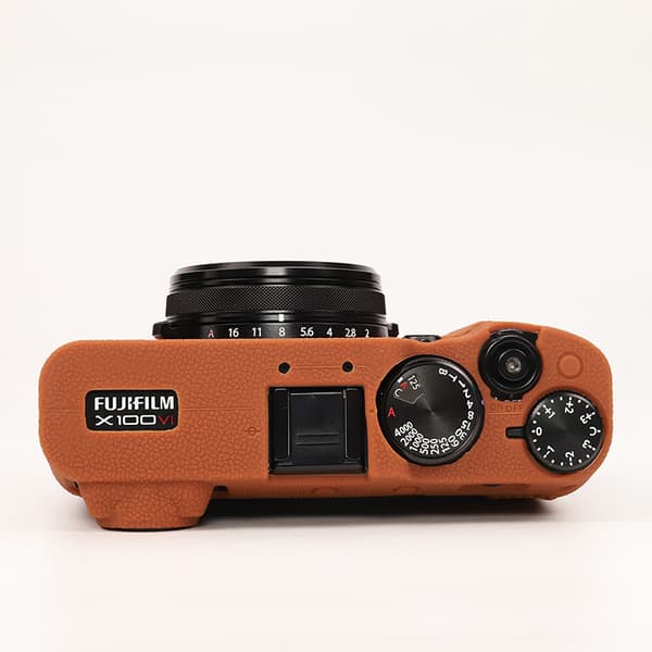 Etui til FUJIFILM X100VI Støtsikkert silikonkameratilbehør (black)
