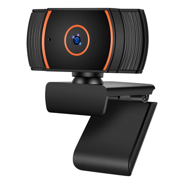webcam 1080P HD USB-kamera med indbygget støjreducerende mikrofon