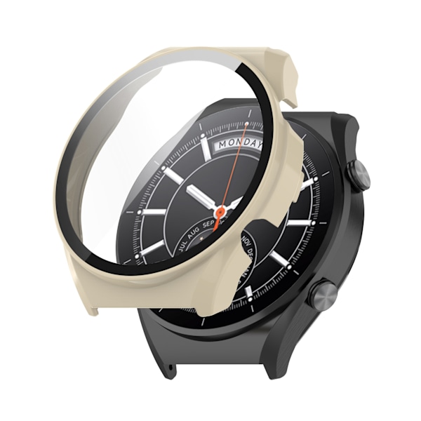 Lämplig för Xiaomi Watch S1 Klocka Skyddsfodral Elfenben