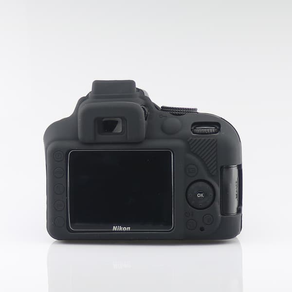Etui til Nikon D3400 silikone kameraetui tilbehør (yellow)