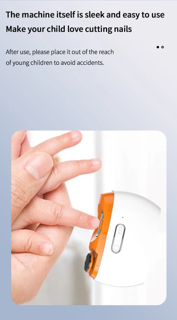 Smart Elektrisk Nagelfräsmaskin Polerande Nagelsax