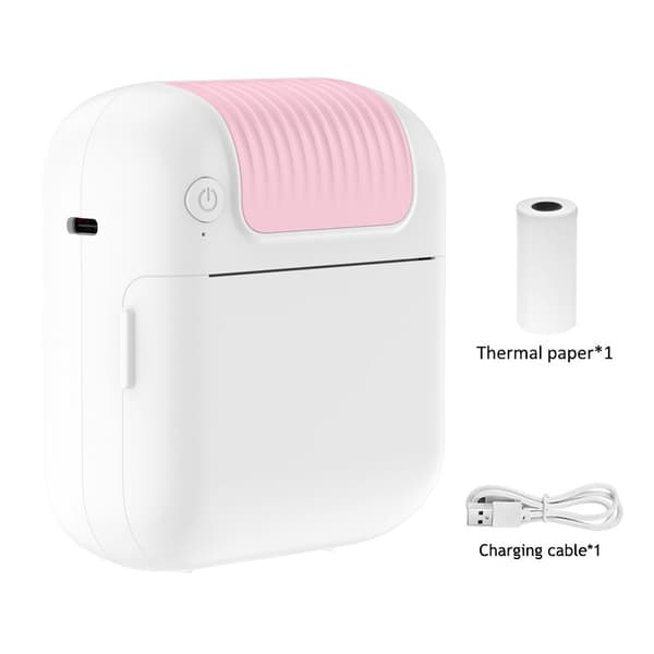 Bluetooth-lämpötulostin, pinkki