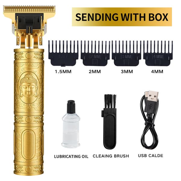 Hårklipper, barbermaskin for menn (Buddha-hode)