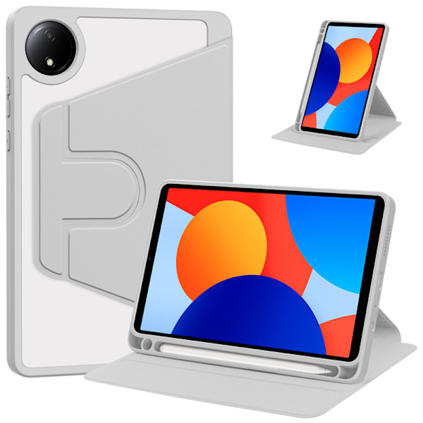 Fodral för Xiaomi Redmi Pad Se 8.7 2024 akryl anti-fall skyddsfodral grå