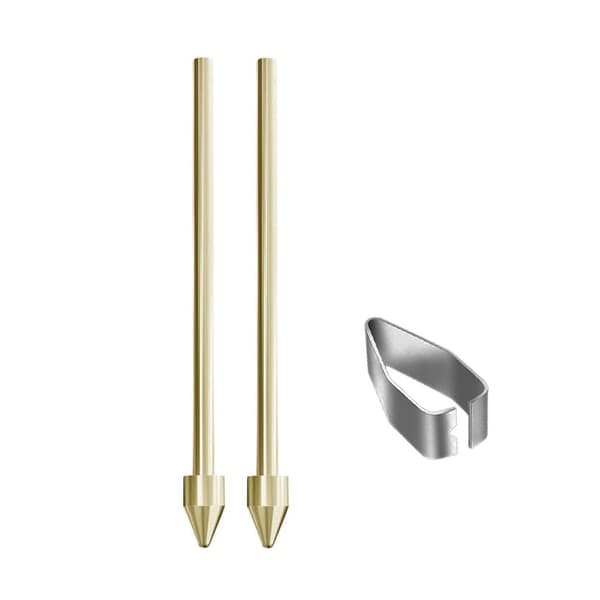 Metallpennspetsar för Samsung Galaxy Tab S7/Tab S7fe/Tab S7 Plus/Tab S7Ultra (2st - guld)