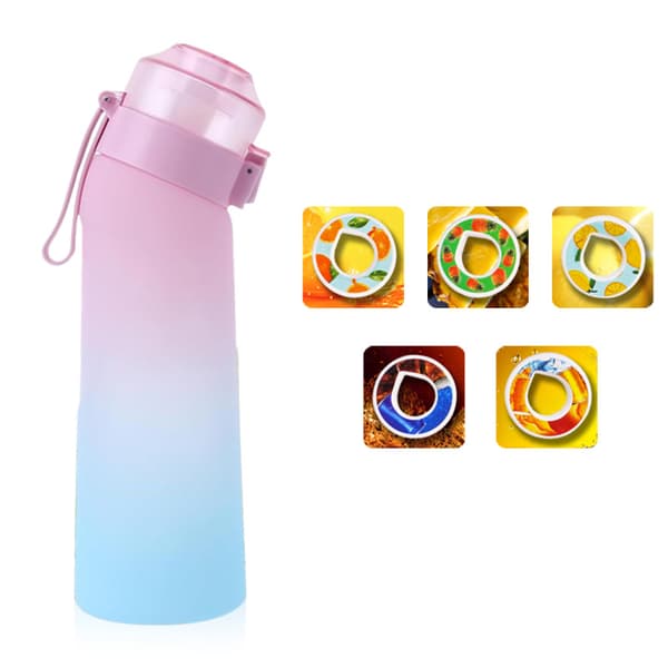Air-Up Vattenflaska 650 ml med 5 smakskapslar (Gradientrosa)