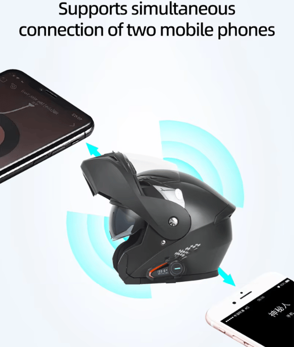 Motorcykel Intercom Headset K20 Sort