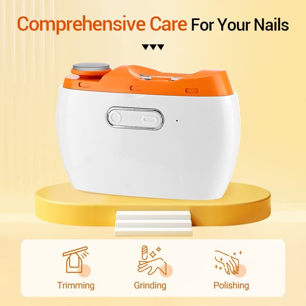 Smart Elektrisk Nagelfräsmaskin Polerande Nagelsax