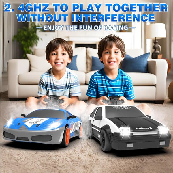 2.4G Nopea Drifting RC Auto, 4Wd RC Lelu