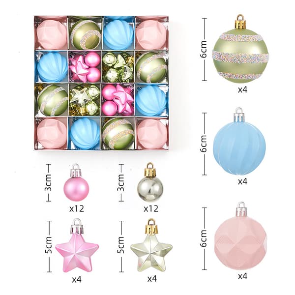 Julgranskulor Julgransprydnader (Set-22)