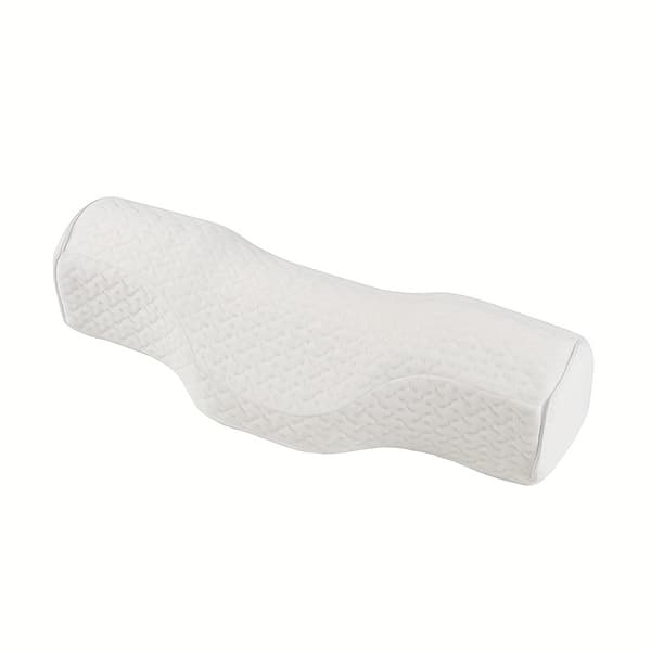 Cervicalkudde Traktion Korrigering Reparation Memory Foam Kudde Vit