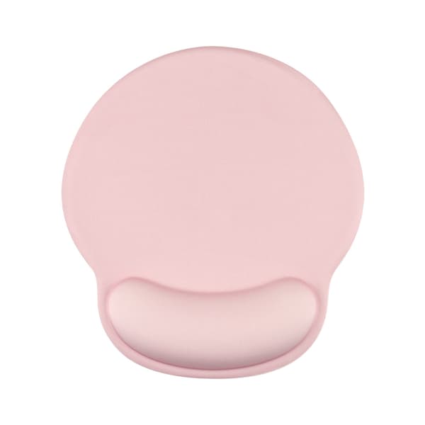 Ergonomisk musmatta med gelhandledsstöd (rosa/2)