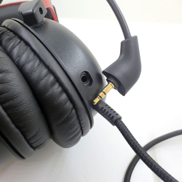 Erstatningsmikrofon til Kingston HyperX Cloud 2 II/HyperX Cloud Sliver (3,5 mm - oval grænseflade)