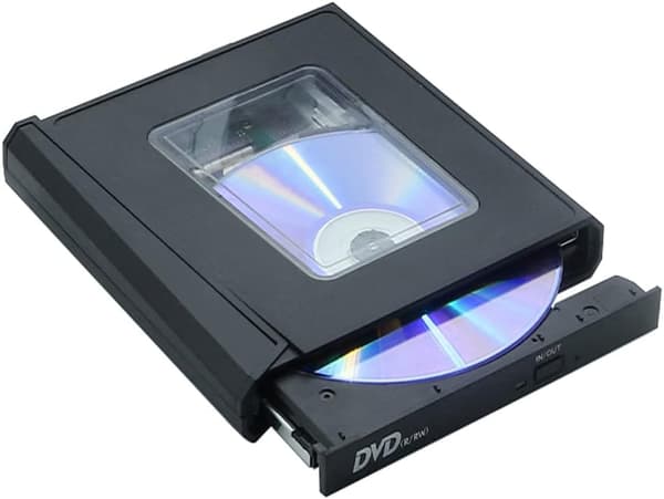 Ulkoinen DVD/CD-poltin USB-lukija