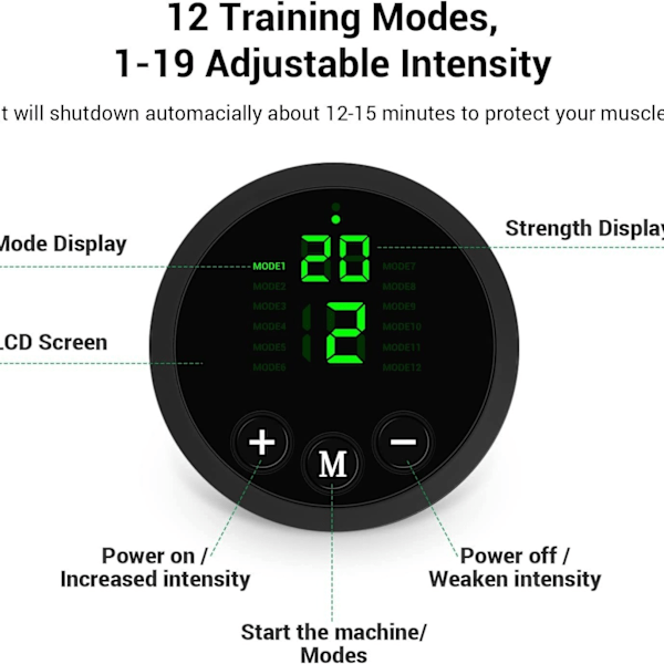 Ems Fitness Vatsalihasten Hierontavyö