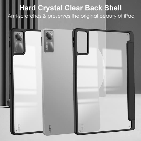 Kotelo Xiaom Redmi Pad Se 11-tuumaiselle, musta