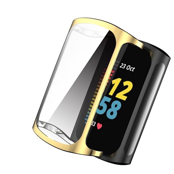 Beskyttelsesetui til Fitbit Charge 6 (guld)