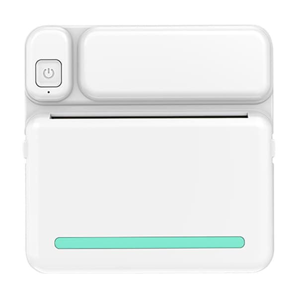 Bærbar Bluetooth Termisk Skriver 57mm For Android Ios Mobiltelefoner Blå