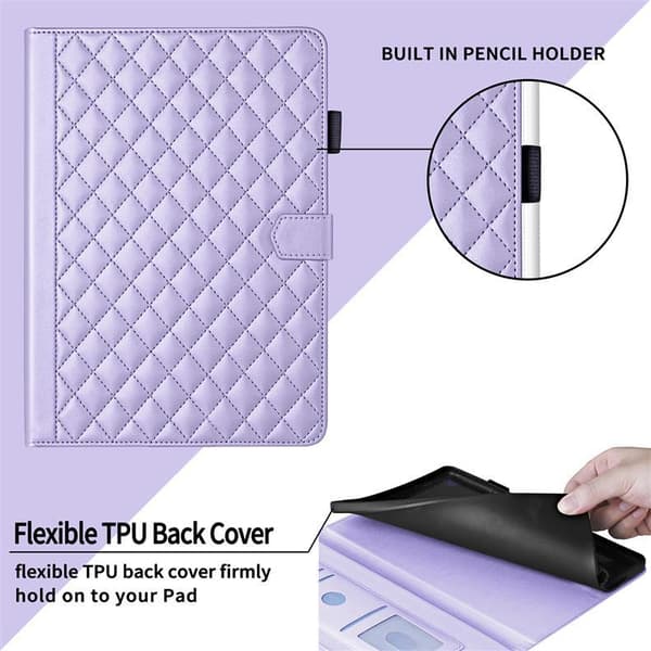 Fodral för Samsung Galaxy Tab S9FE PLUS/ S9 PLUS (12.4\") Purple