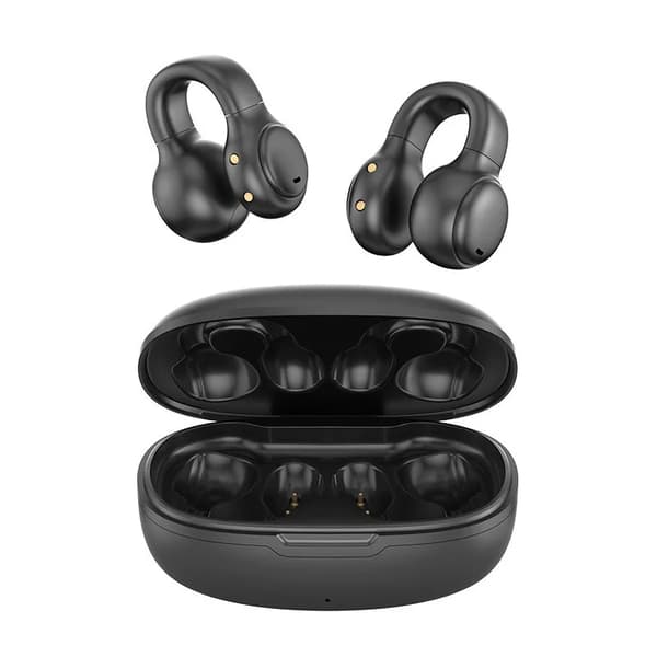 True Wireless Bluetooth Hörlurar M30 Tws Trådlösa Bluetooth Öronklämma Svart