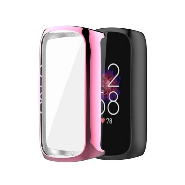 Beskyttelsesveske til Fitbit Versa Luxe (rosa)