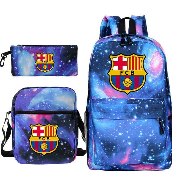 Lionel Messi Student Ryggsäck 3-Dels Set 6