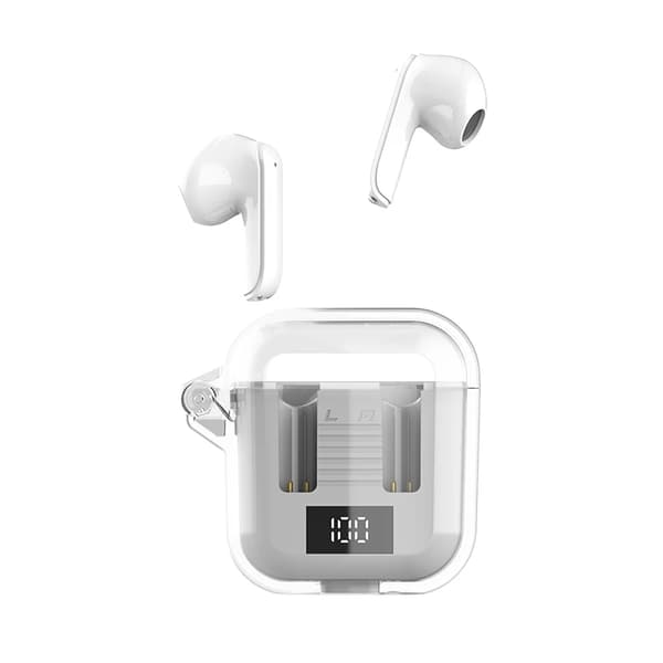 Ægte trådløse Bluetooth-hovedtelefoner TM90 Pro In-ear Digital Display Trådløs Sort