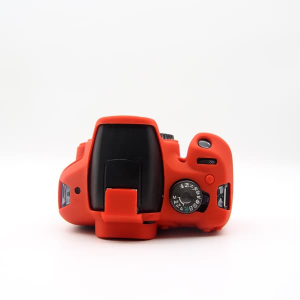 Etui til Canon EOS 1300D 1500D Silikone kamera tilbehør (red)