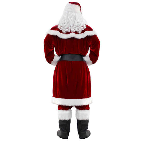 10-delad tomtekostym, julkostym - 5XL