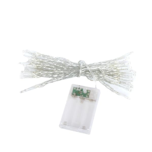 Solcelledrevne julelyskæder, 12 m 100 LED, 8 tilstande Warm light-Multicolor
