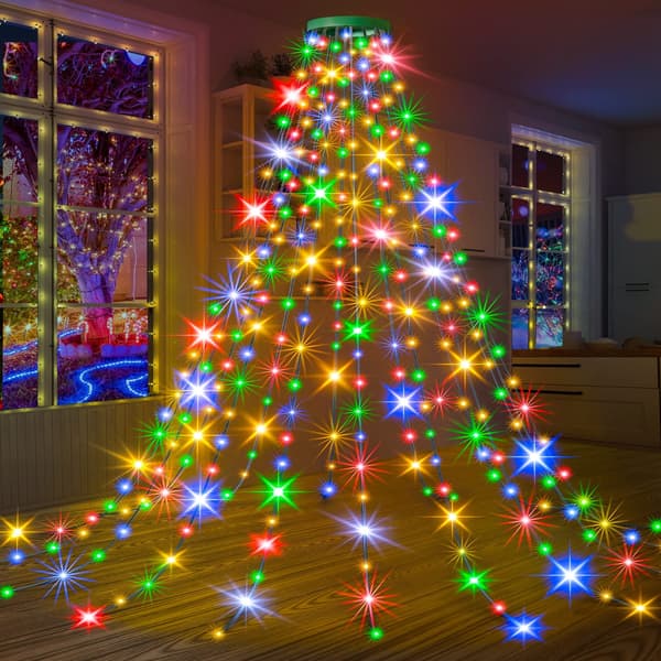 Julelys, LED-lyskjede, USB 2M 400LED med fjernkontroll