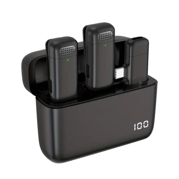 Lavalier Mikrofon Trådløs Mini Støjreduktion Mikrofon Plug And Play Egnet Til Android Type-C Interface