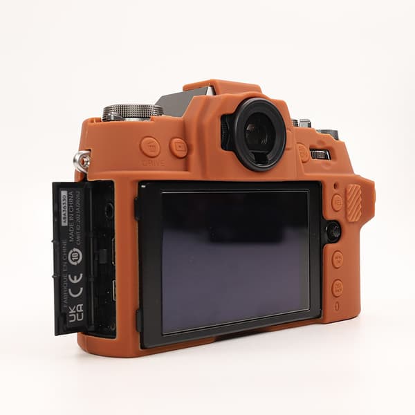 Etui til FUJIFILM XT50 Støtsikkert silikonkamera tilbehør (coffee)