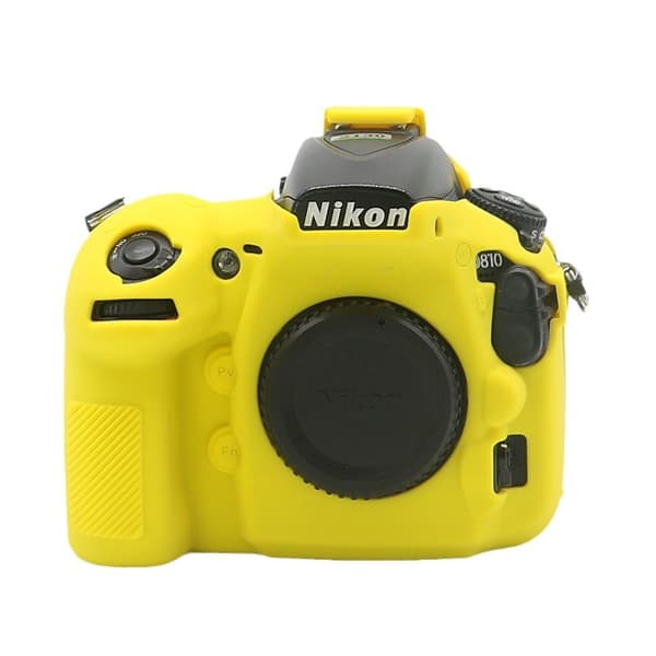 Etui til Nikon D810 silikone kameraetui tilbehør (yellow)