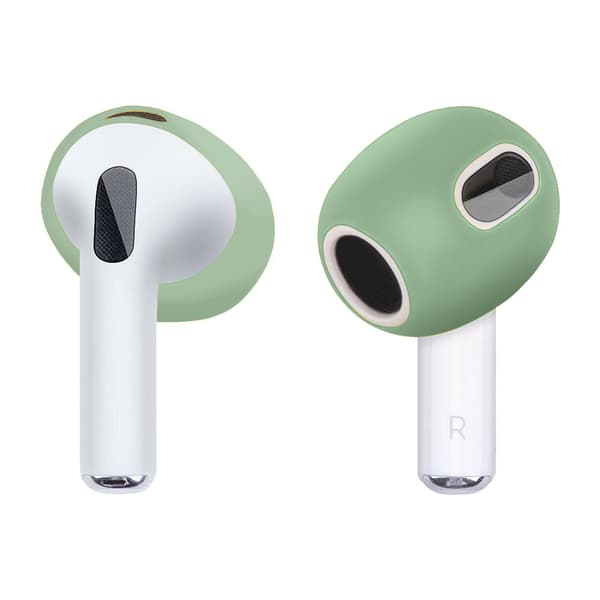 Ørepropper til AirPods3 Silikon 3 par (Mørkegrønn)