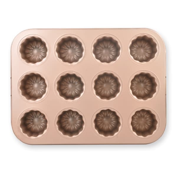Kageform, non-stick canelé-forme i kulstofstål