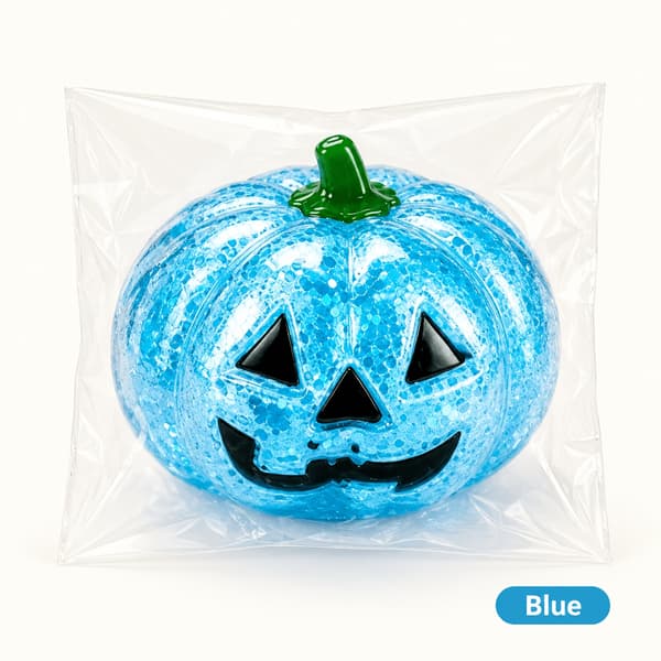 Pumpa Squishy Leksaker, Stressavlastande leksaker, Halloweenpresenter