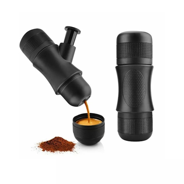 Bärbar Kaffemaskin Handpressad Espressoextraktion För Malet Kaffe