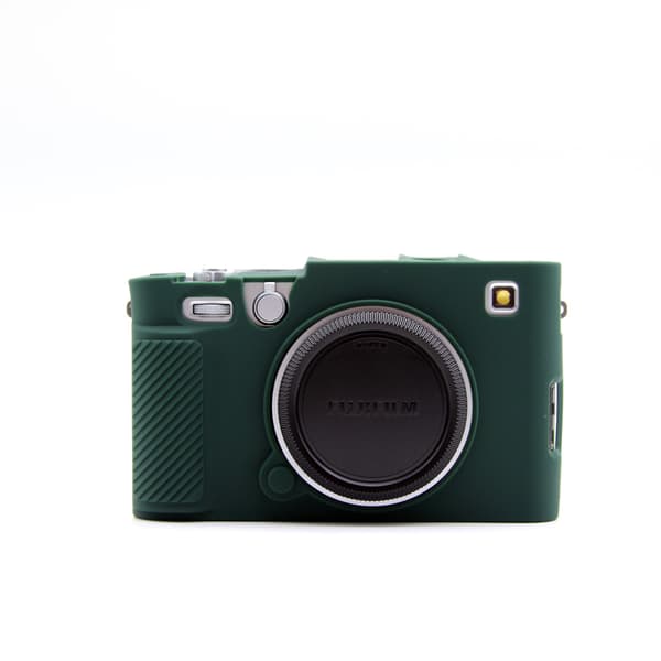 Etui til FUJIFILM X-E5 kamera silikoneetui (Dark green)