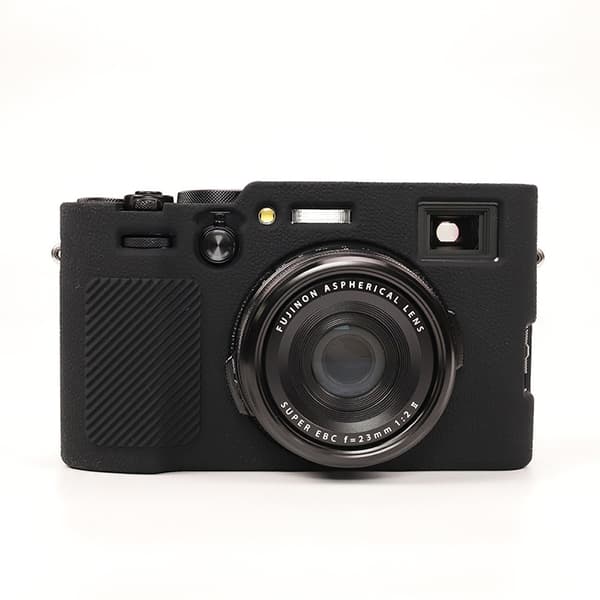 Etui til FUJIFILM X100VI Støtsikkert silikonkameratilbehør (black)